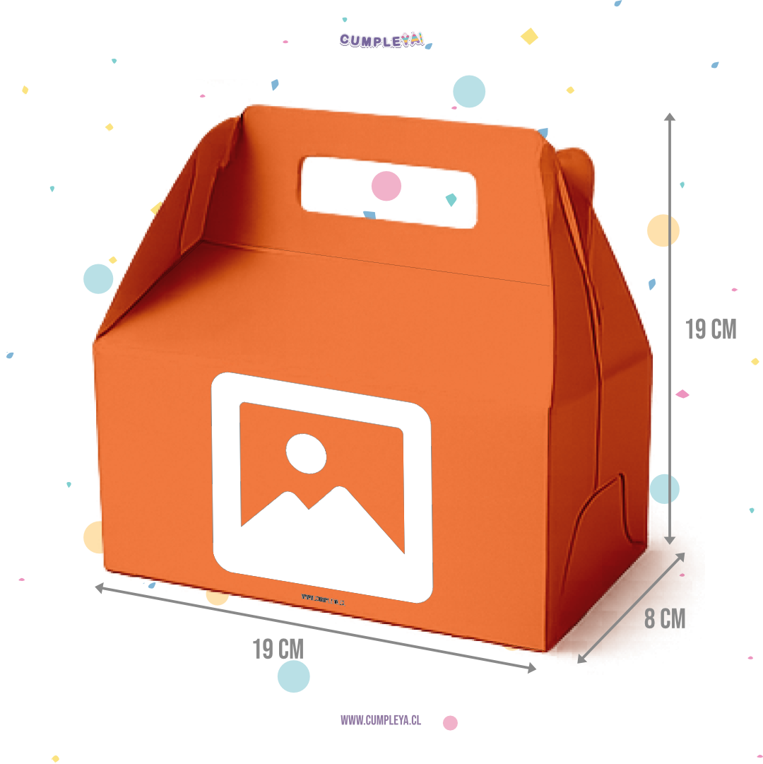 CAJA COTILLON TIPO MALETA 15X8X19CM