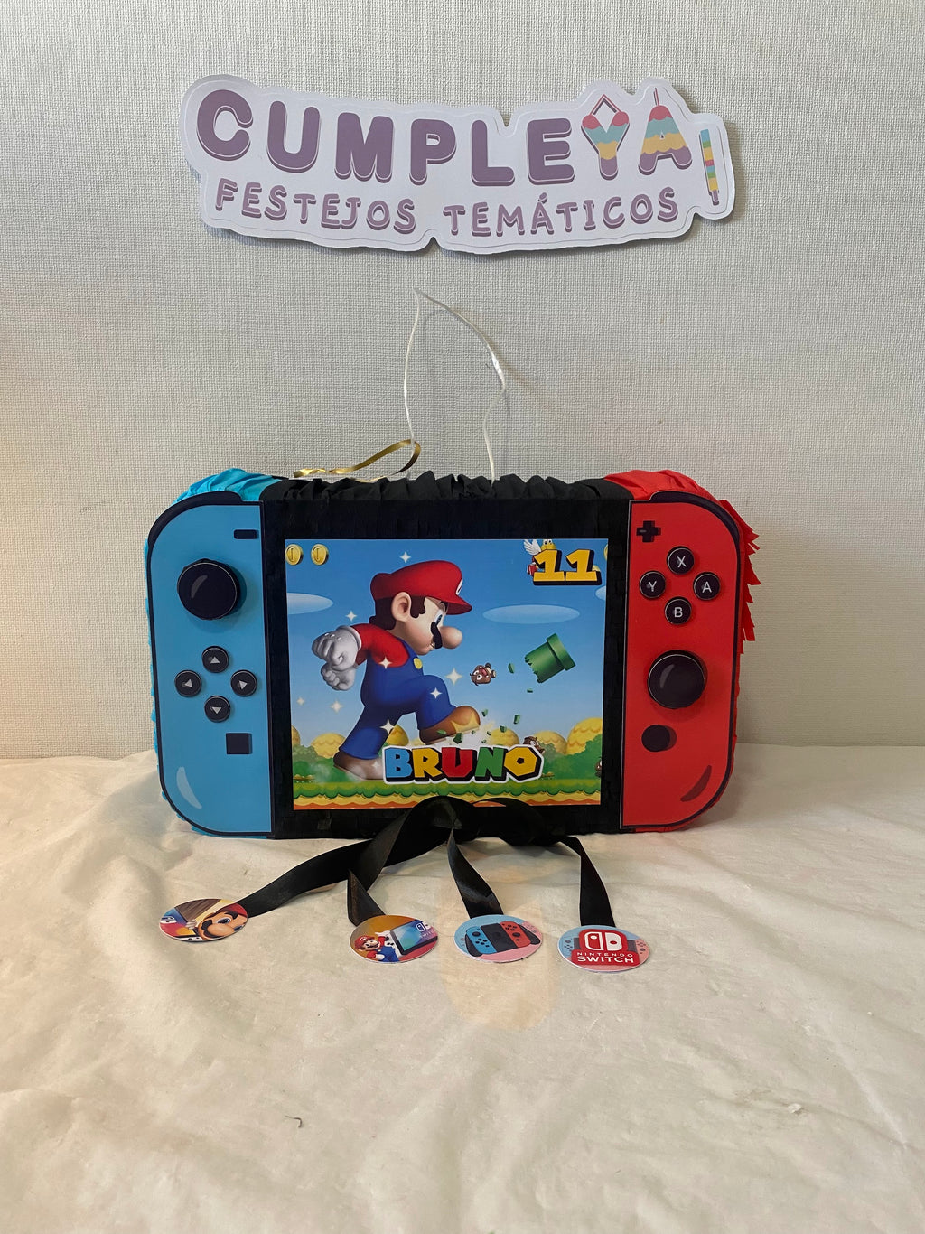 PIÑATA NINTENDO SWITCH 40CM PREMIUM