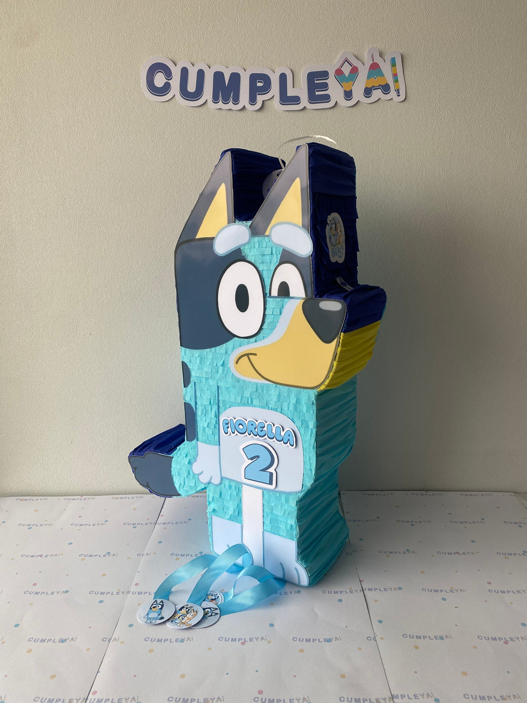 PIÑATA BLUEY 60CM PREMIUM