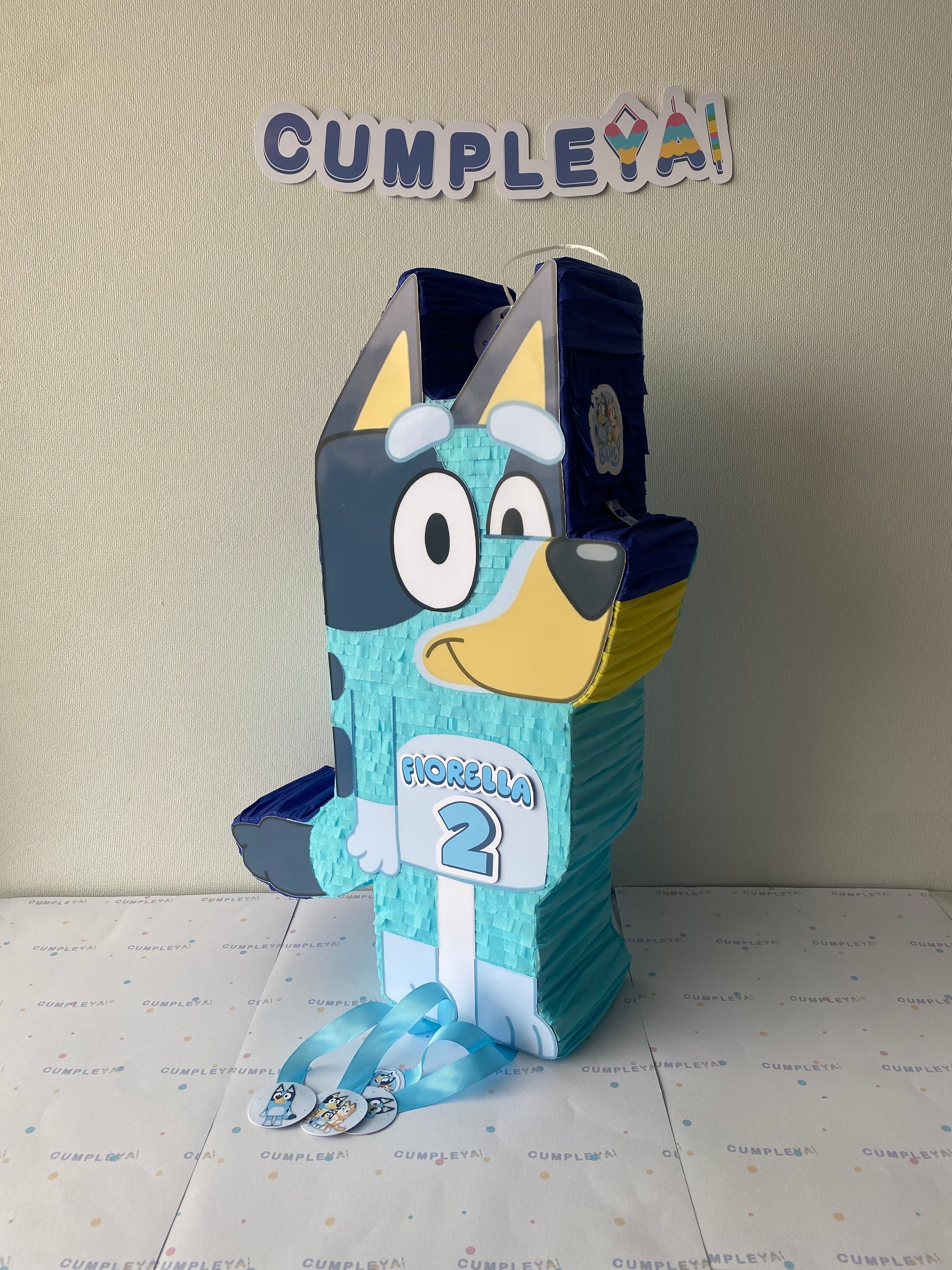 PIÑATA BLUEY 60CM PREMIUM
