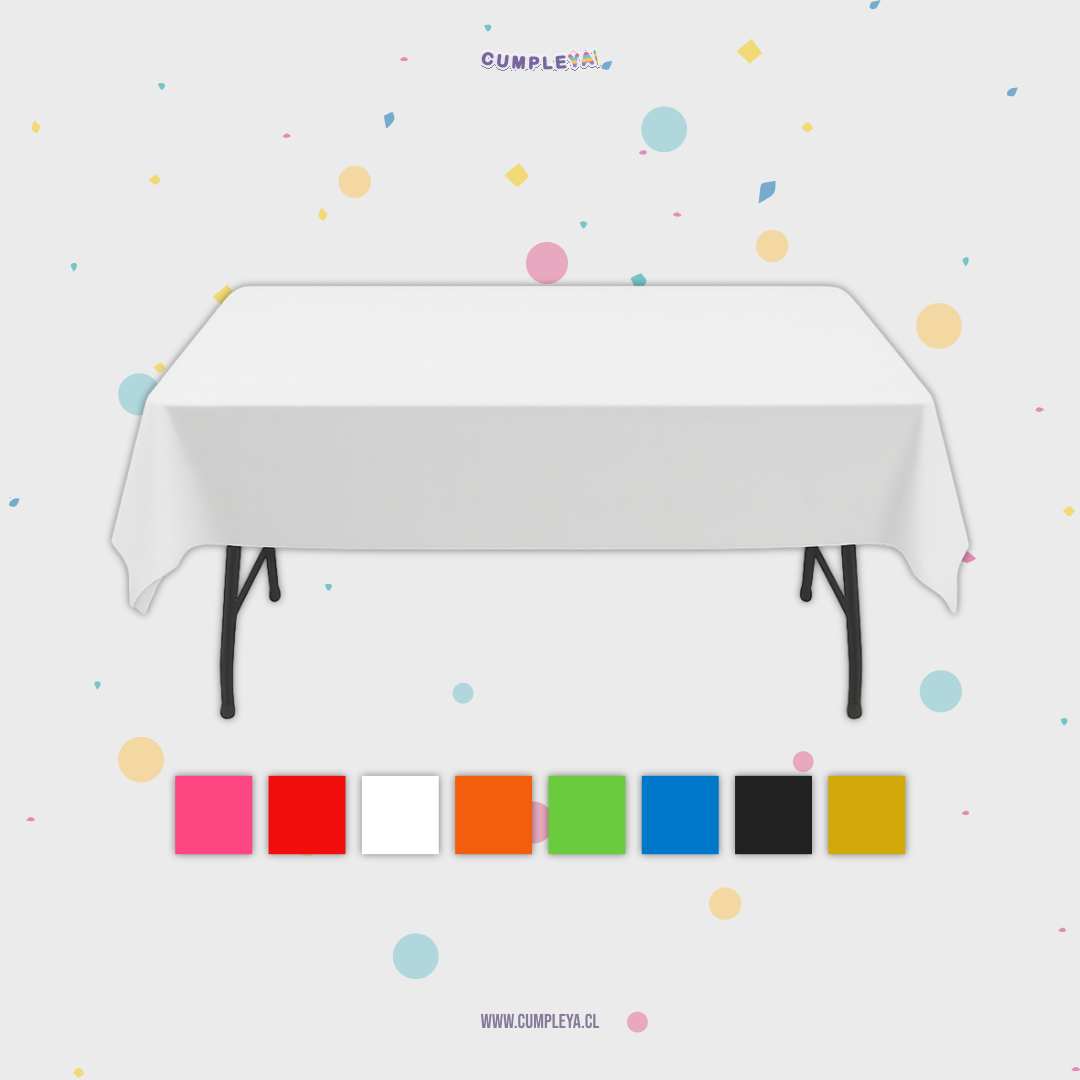 MANTEL COLORES 120X180CM