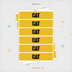 STICKER PARA BOTELLA 12 U CAT