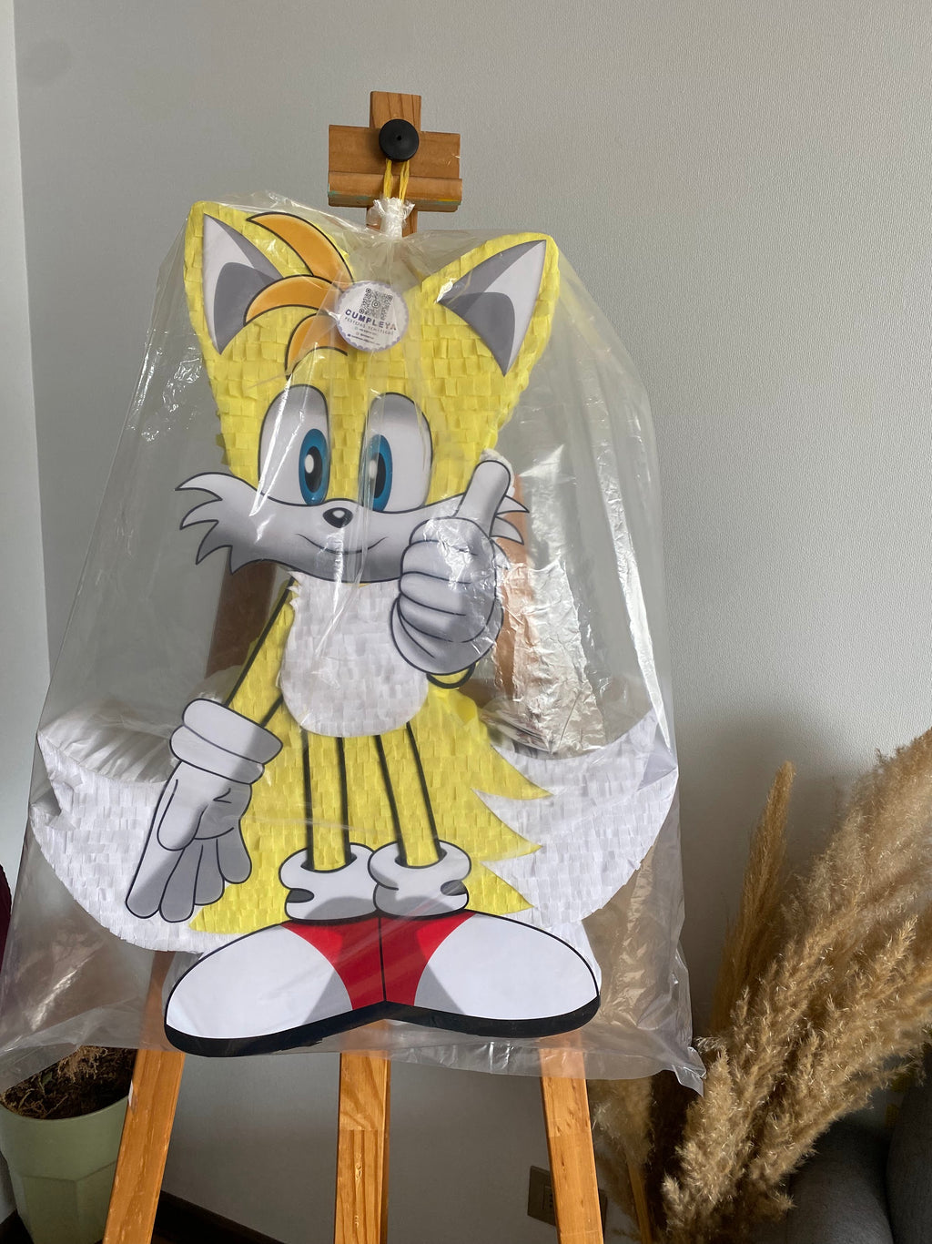 PIÑATA TAILS DE SONIC 60CM PREMIUM