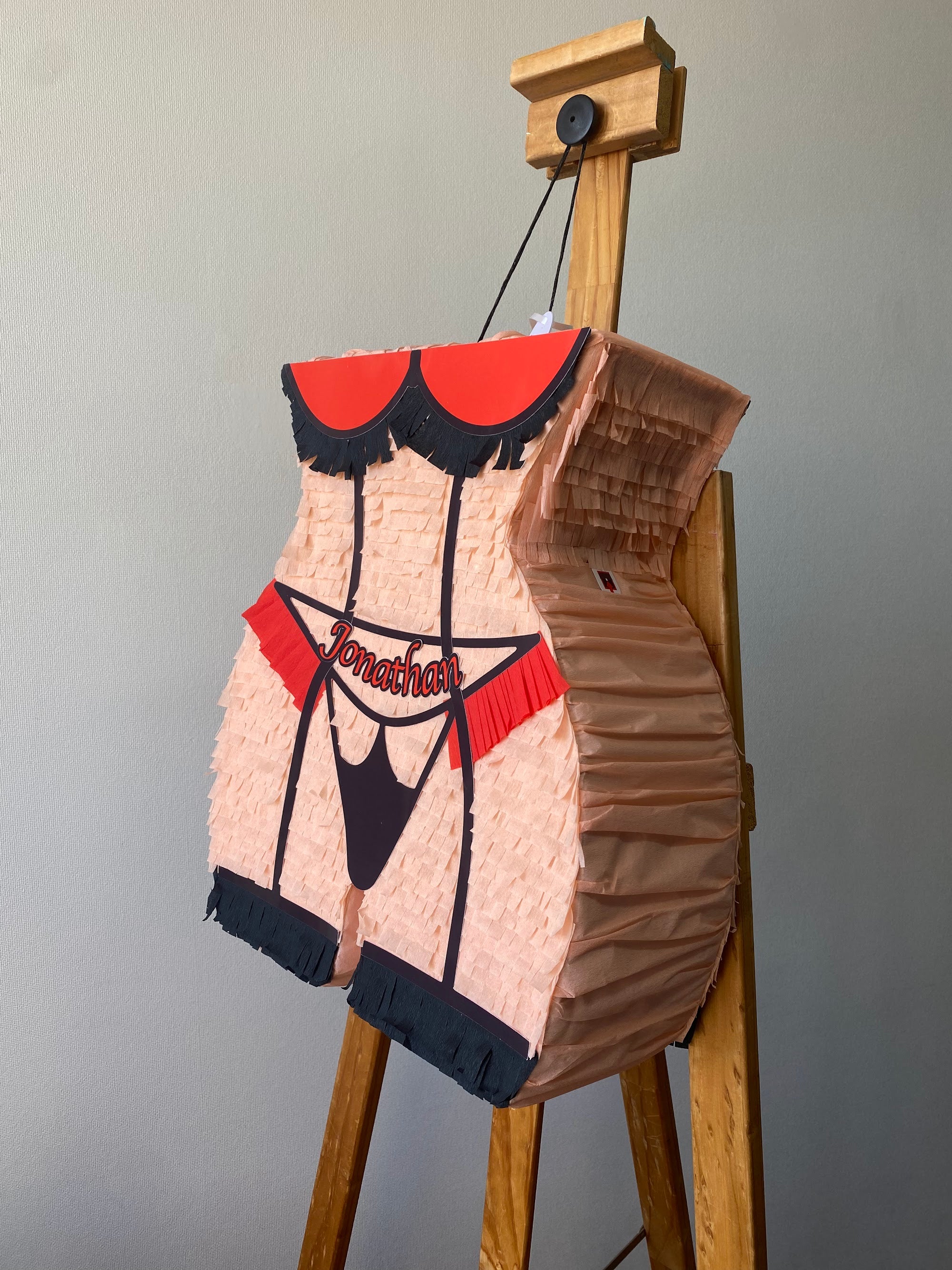 PIÑATA LENCERÍA EN CINTURA 40CM PREMIUM