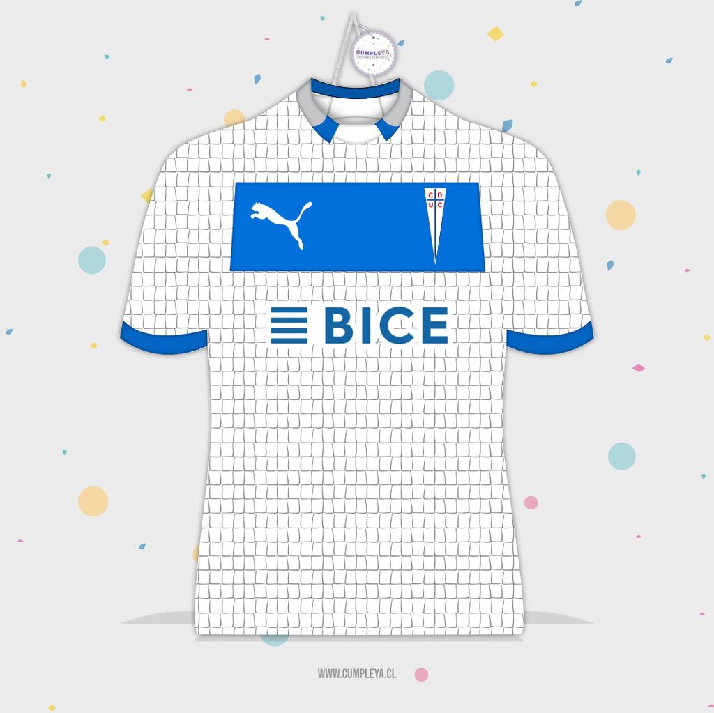 PIÑATA CAMISETA UNIVERSIDAD CATÓLICA 40CM PREMIUM