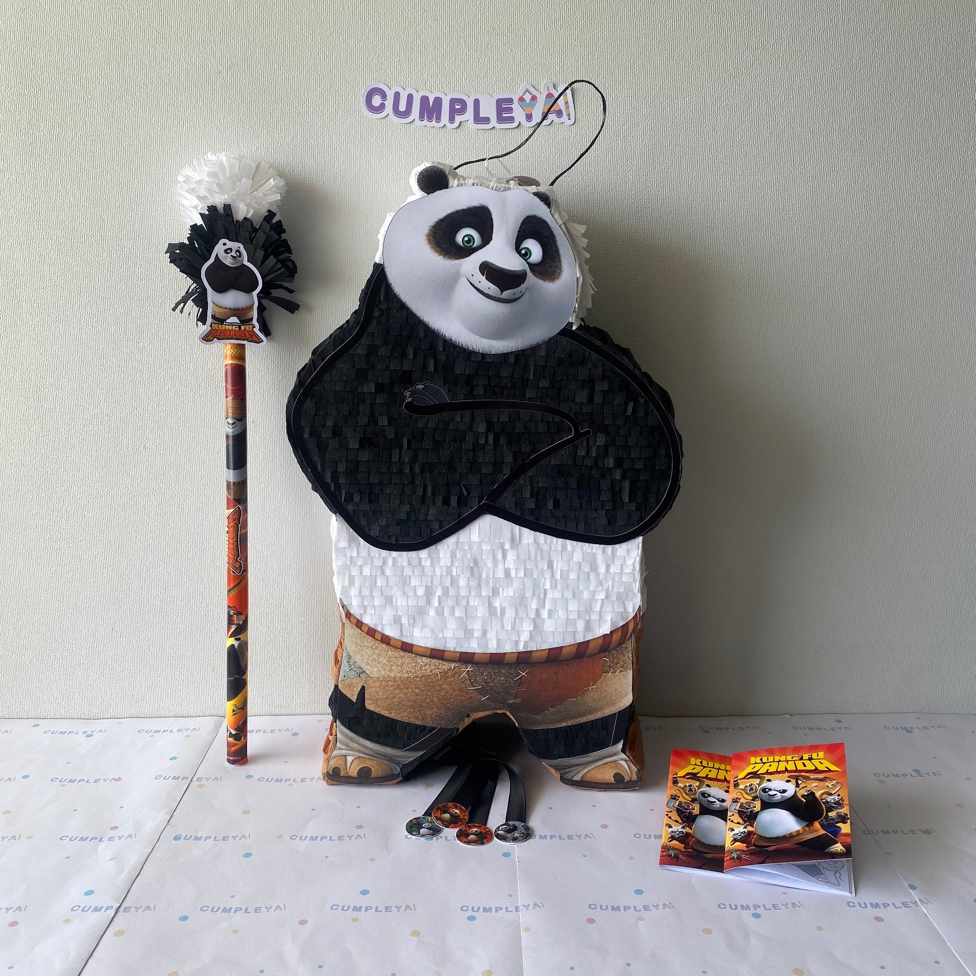 PIÑATA KUNG FU PANDA 60CM PREMIUM