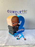 PIÑATA 40 CM JEFE EN PAÑALE NUMERO 2