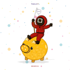 PIÑATA JUEGO DEL CALAMAR