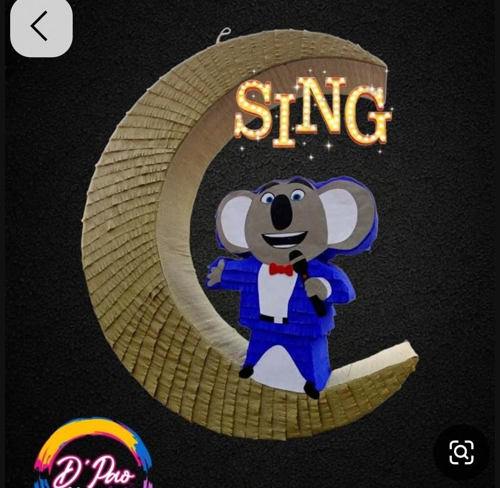 PIÑATA KOALA DE SING 40CM PREMIUM