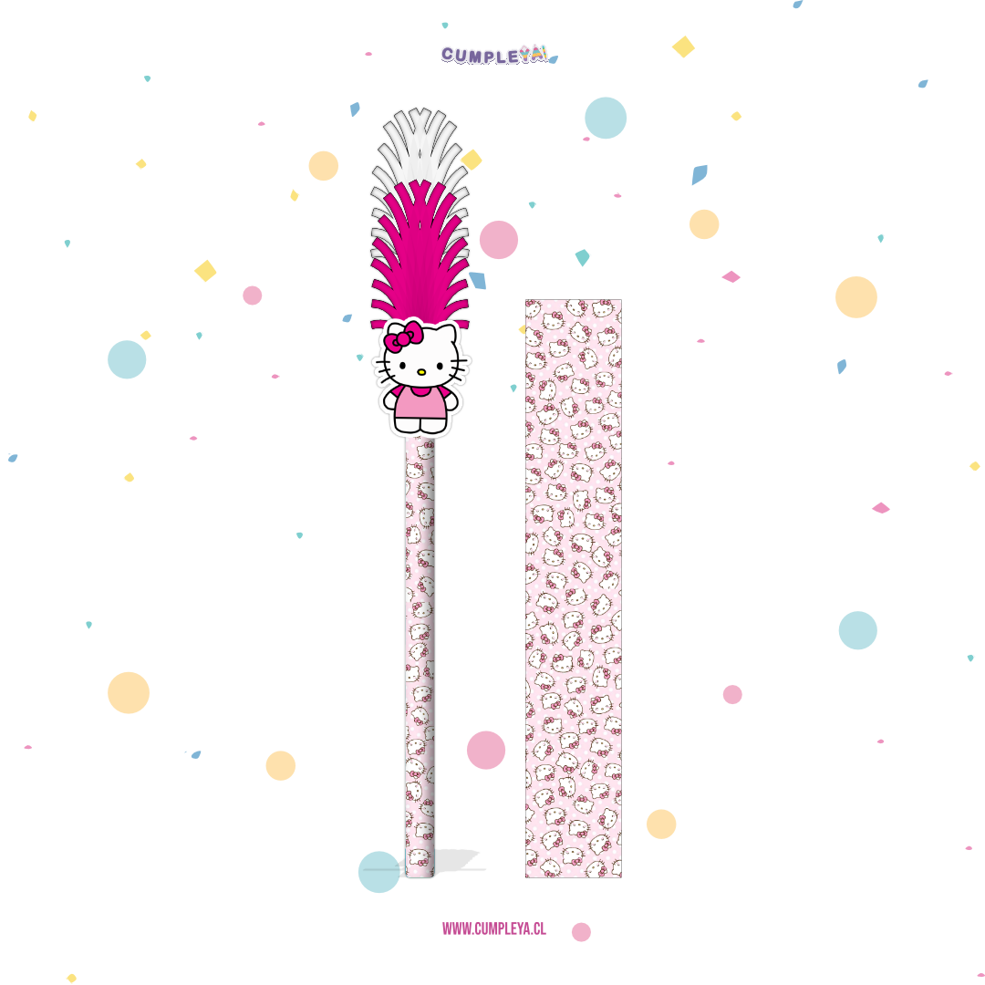 BASTÓN HELLO KITTY PARA PIÑATA