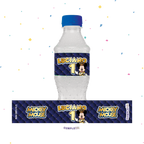 STICKER PARA BOTELLA 12 U MICKEY AZUL