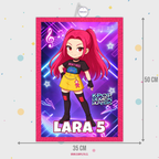 PIÑATA 40 CM RECTANGULAR MIRA KPOP