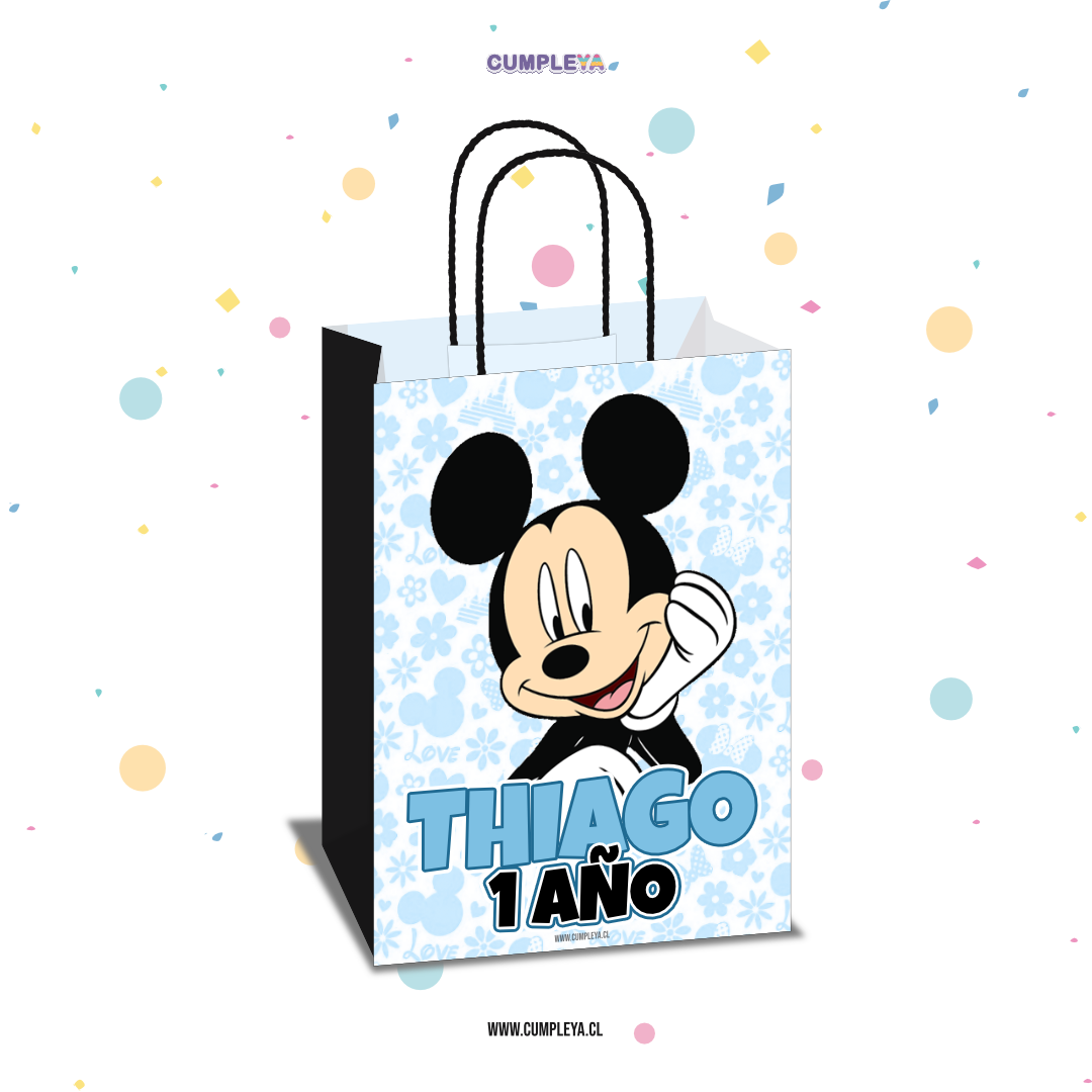 BOLSA SORPRESA 16 × 21 × 8 CM MICKEY MOUSE
