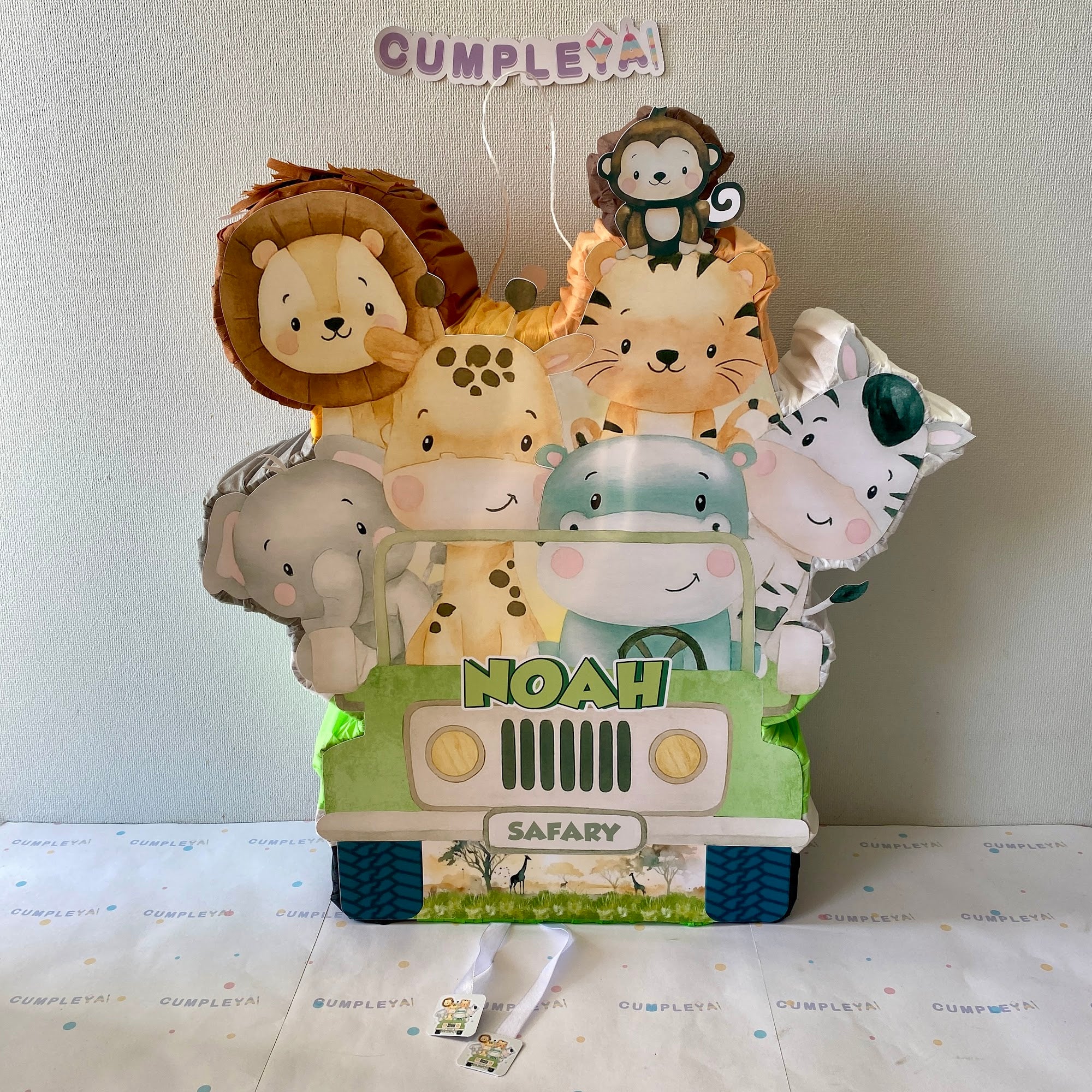 PIÑATA JEEP SAFARI BEBÉS