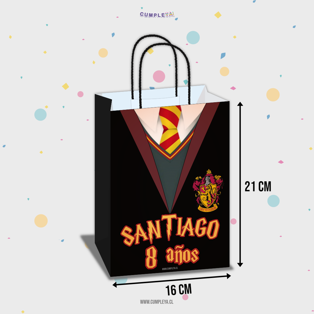 BOLSA SORPRESA 16 × 21 × 8 CM GRYFFINDOR