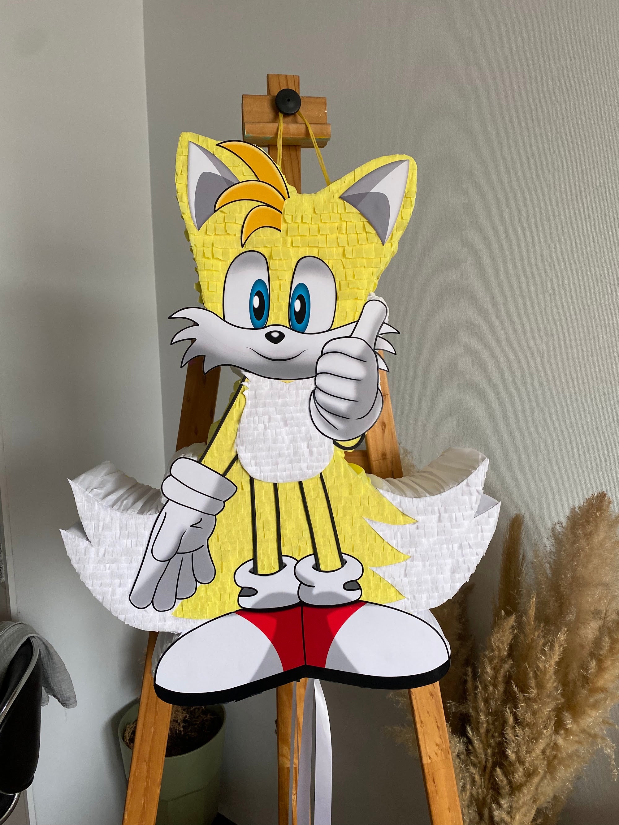 PIÑATA TAILS DE SONIC 60CM PREMIUM