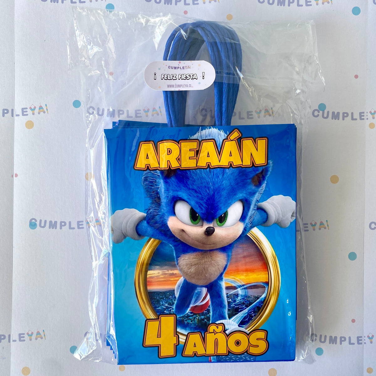 BOLSA SORPRESA 16 × 21 × 8 CM SONIC