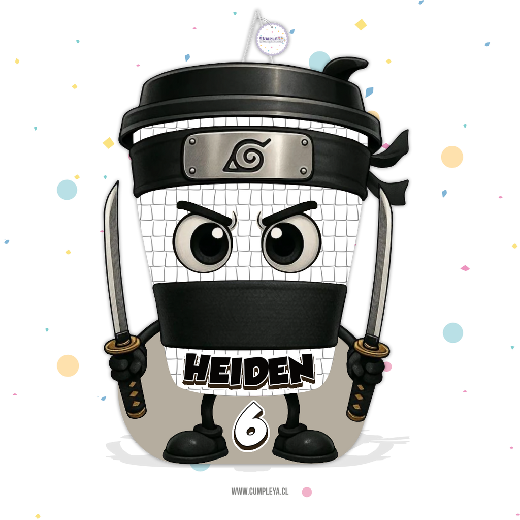 PIÑATA CAPUCHINO ASESINO 60CM PREMIUM