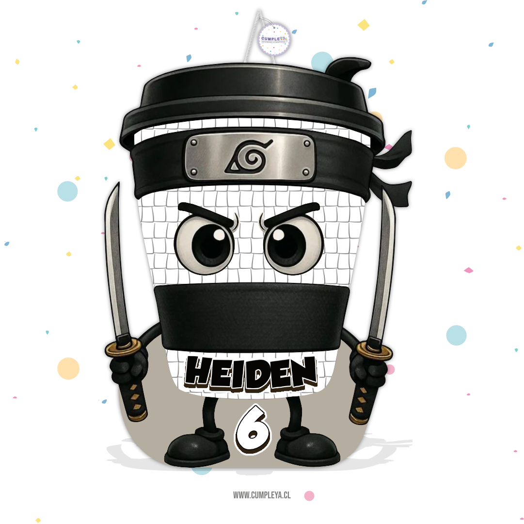 PIÑATA CAPUCHINO ASESINO 60CM PREMIUM