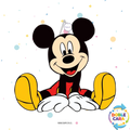 PIÑATA 60 CM XL MICKEY MOUSE SENTADO
