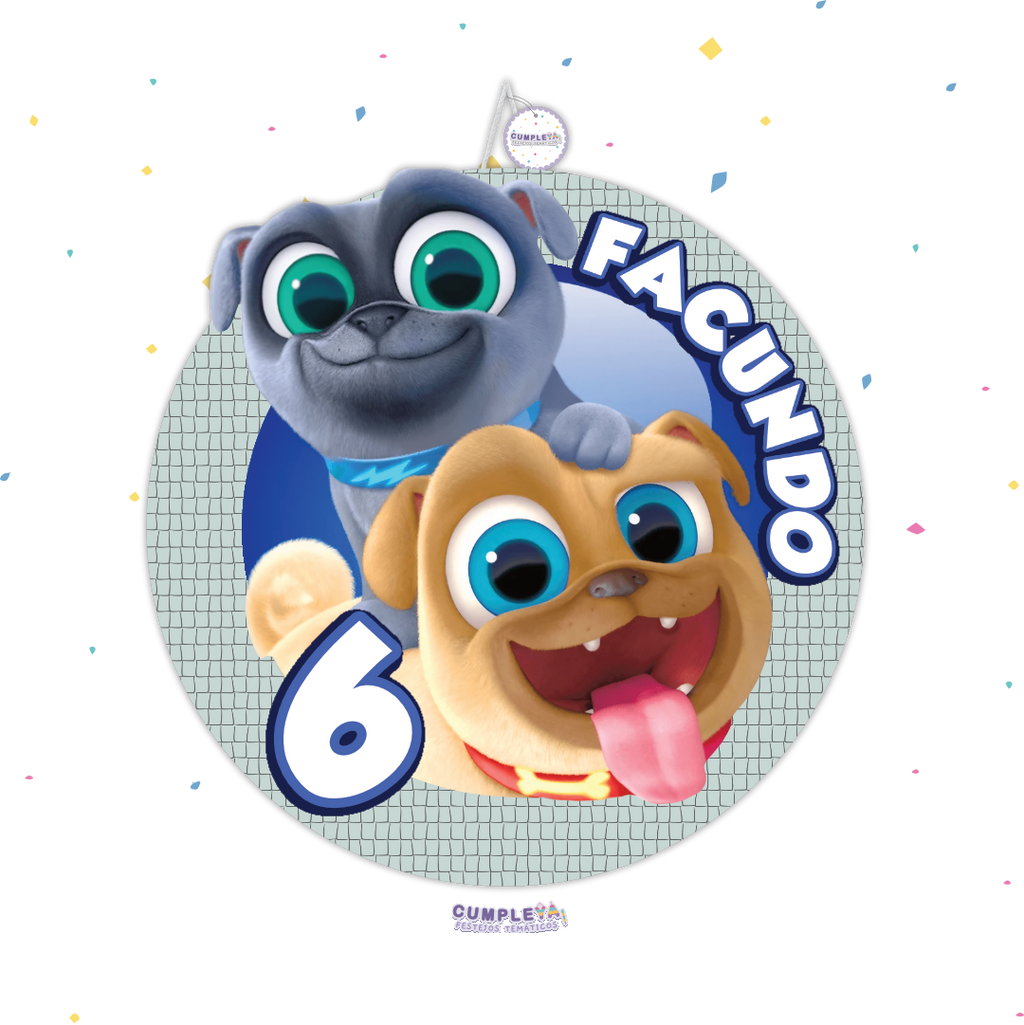 PIÑATA PUPPY DOG PALS 40CM PREMIUM