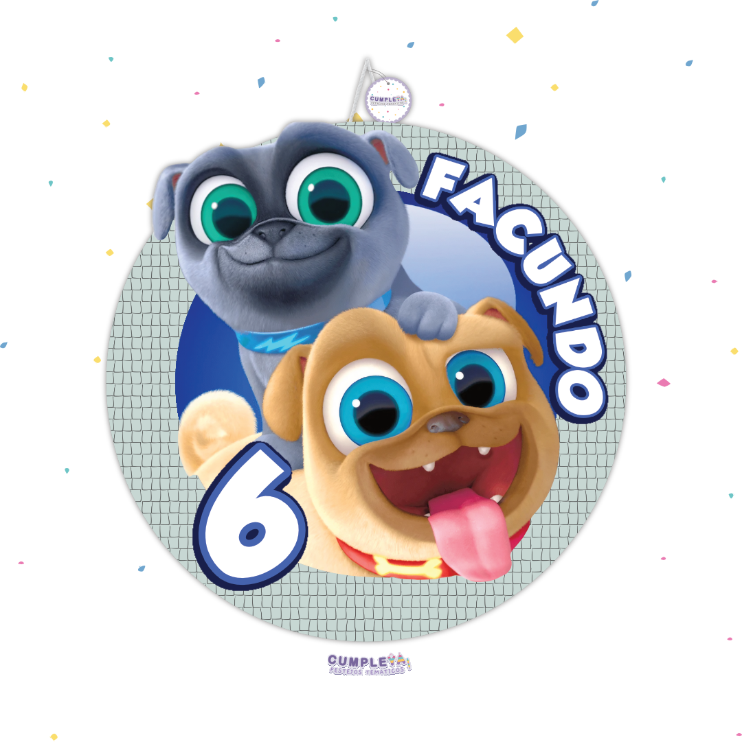 PIÑATA PUPPY DOG PALS 40CM PREMIUM