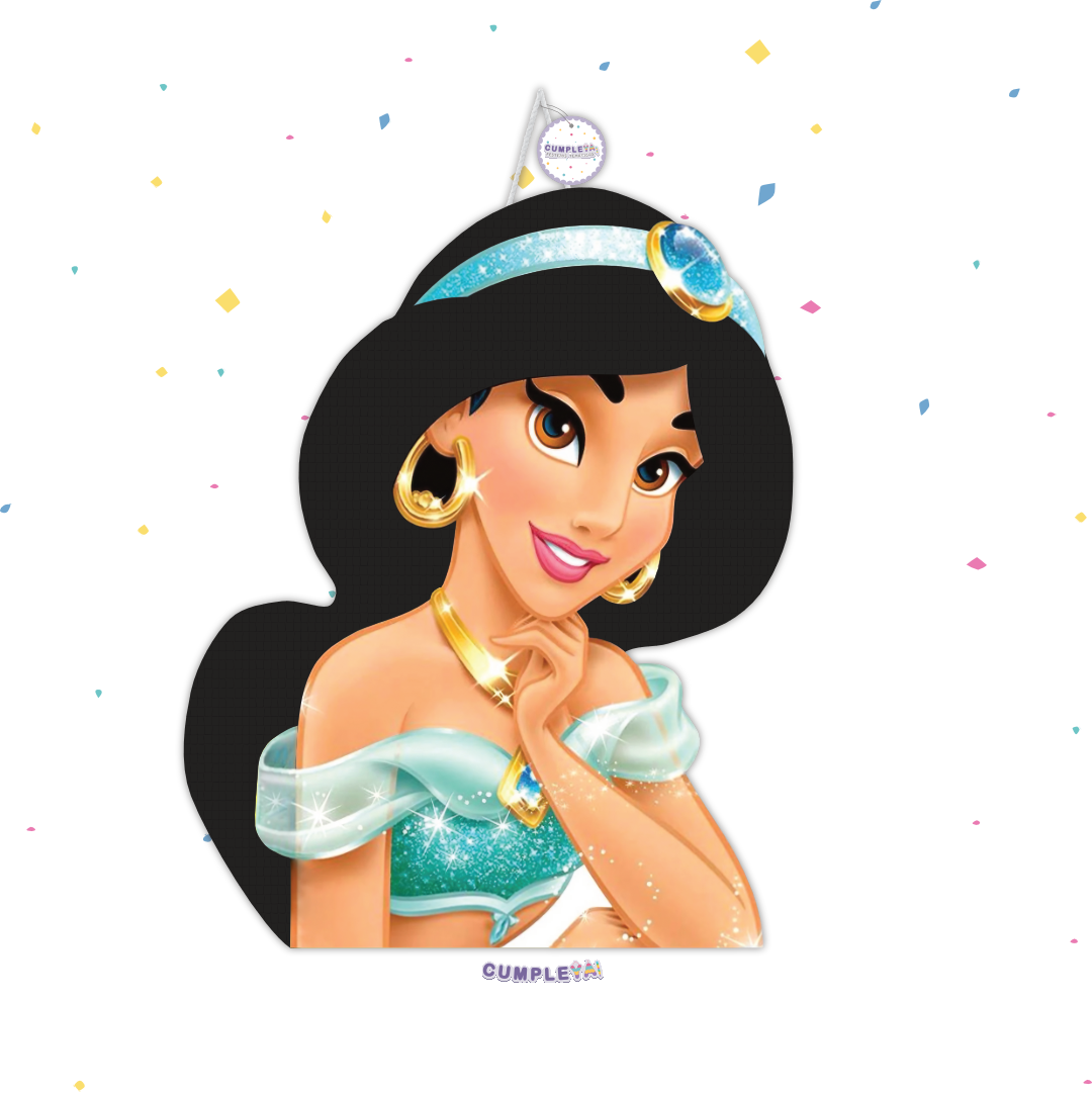 PIÑATA PRINCESA JAZMIN 60CM PREMIUM