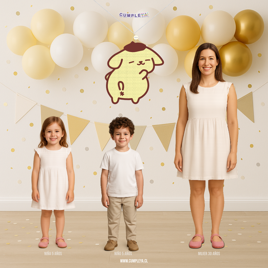 PIÑATA POMPOMPURIN 60CM PREMIUM