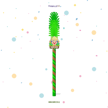 BASTÓN O PALO PARA PIÑATA PLIM PLIM SAFARI