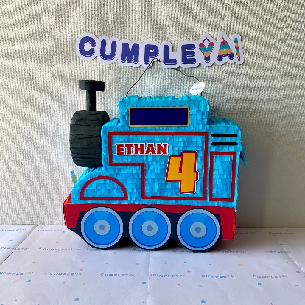 PIÑATA THOMAS EL TREN 40CM PREMIUM