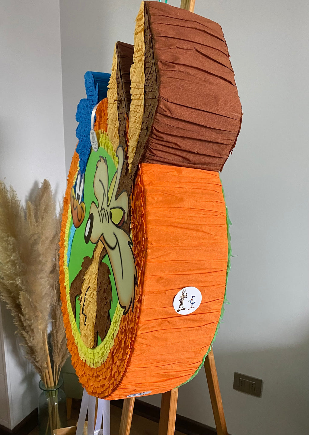 PIÑATA CORRE CAMINO Y COYOTE DE LOONEY TUNES 60CM PREMIUM