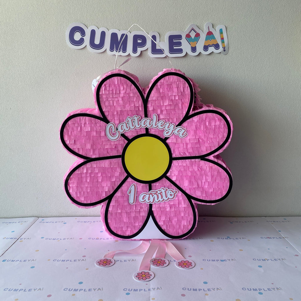 PIÑATA MARGARITA ROSADA 40CM PREMIUM