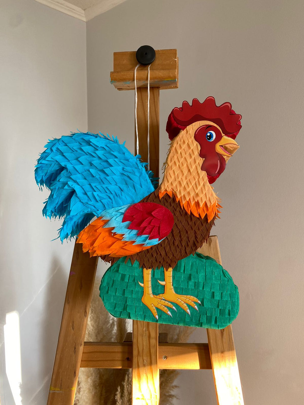 PIÑATA GALLO 40CM PREMIUM