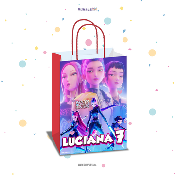 BOLSA SORPRESA 16 × 21 × 8 CM GUERRERA KPOP
