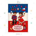 PIÑATA 40 CM RECTANGULAR FIESTAS PATRIAS CHILE