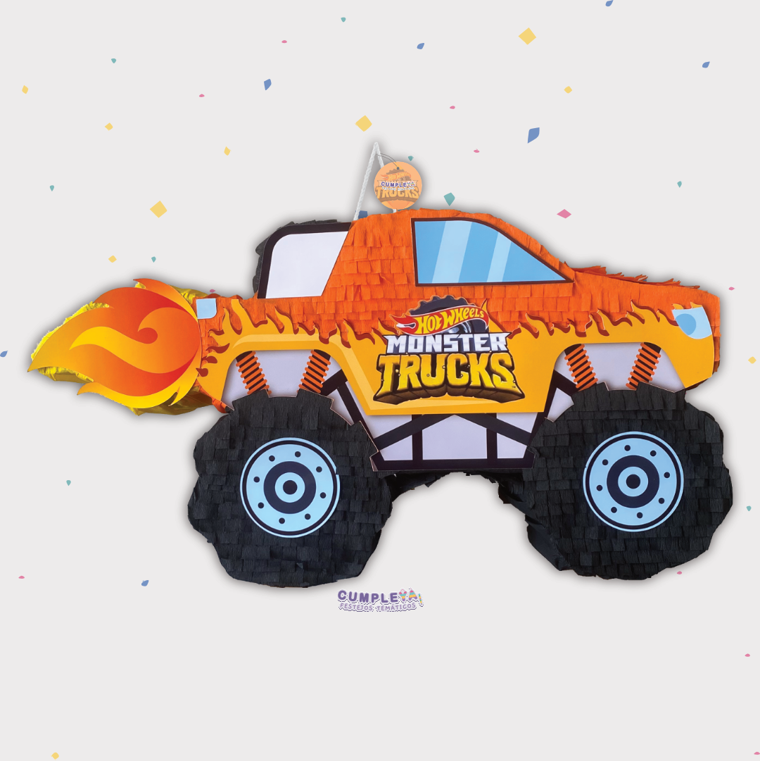 PIÑATA MONSTER TRUCK 40CM PREMIUM