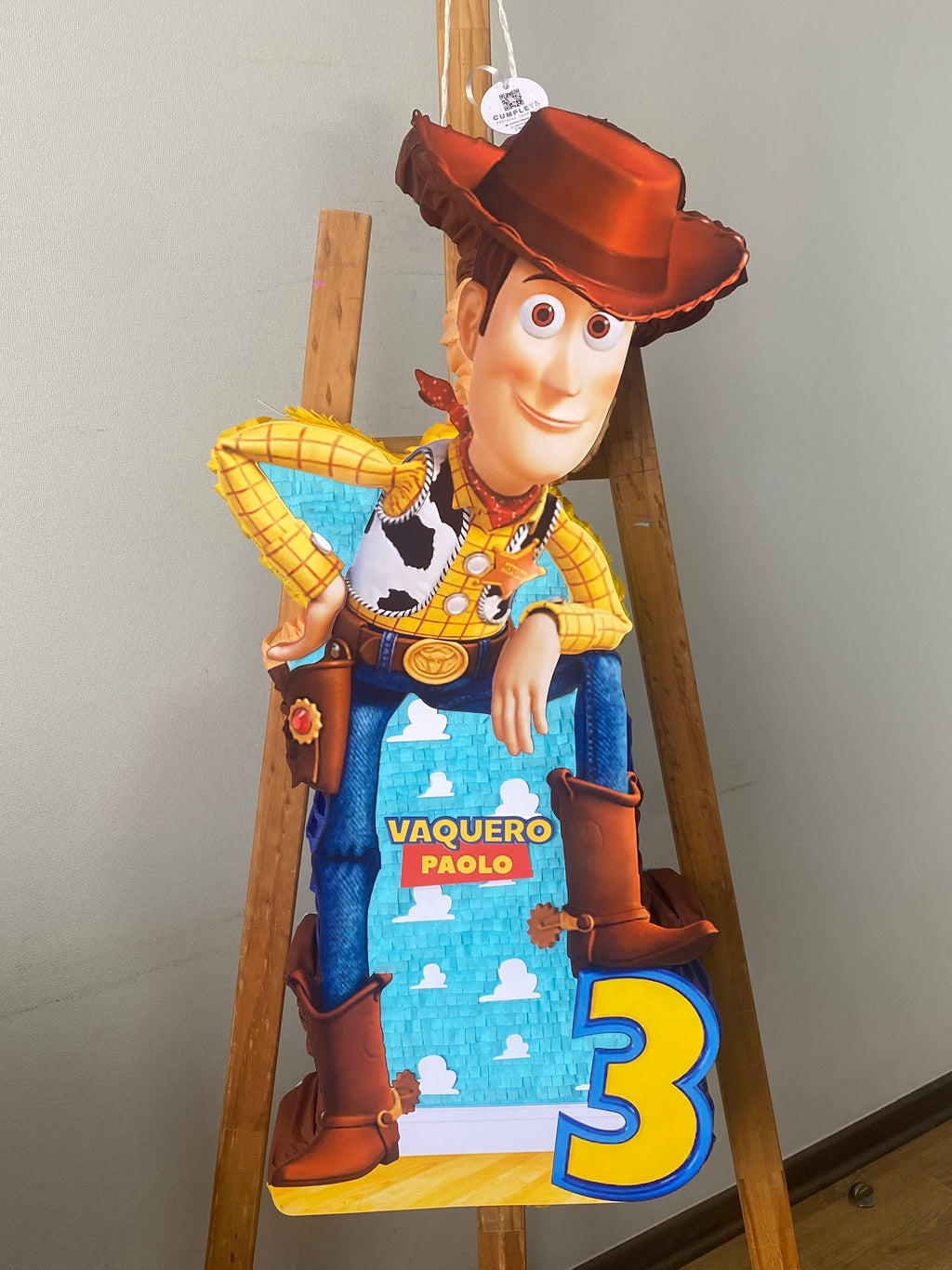 PIÑATA WOODY TOY STORY 60CM PREMIUM