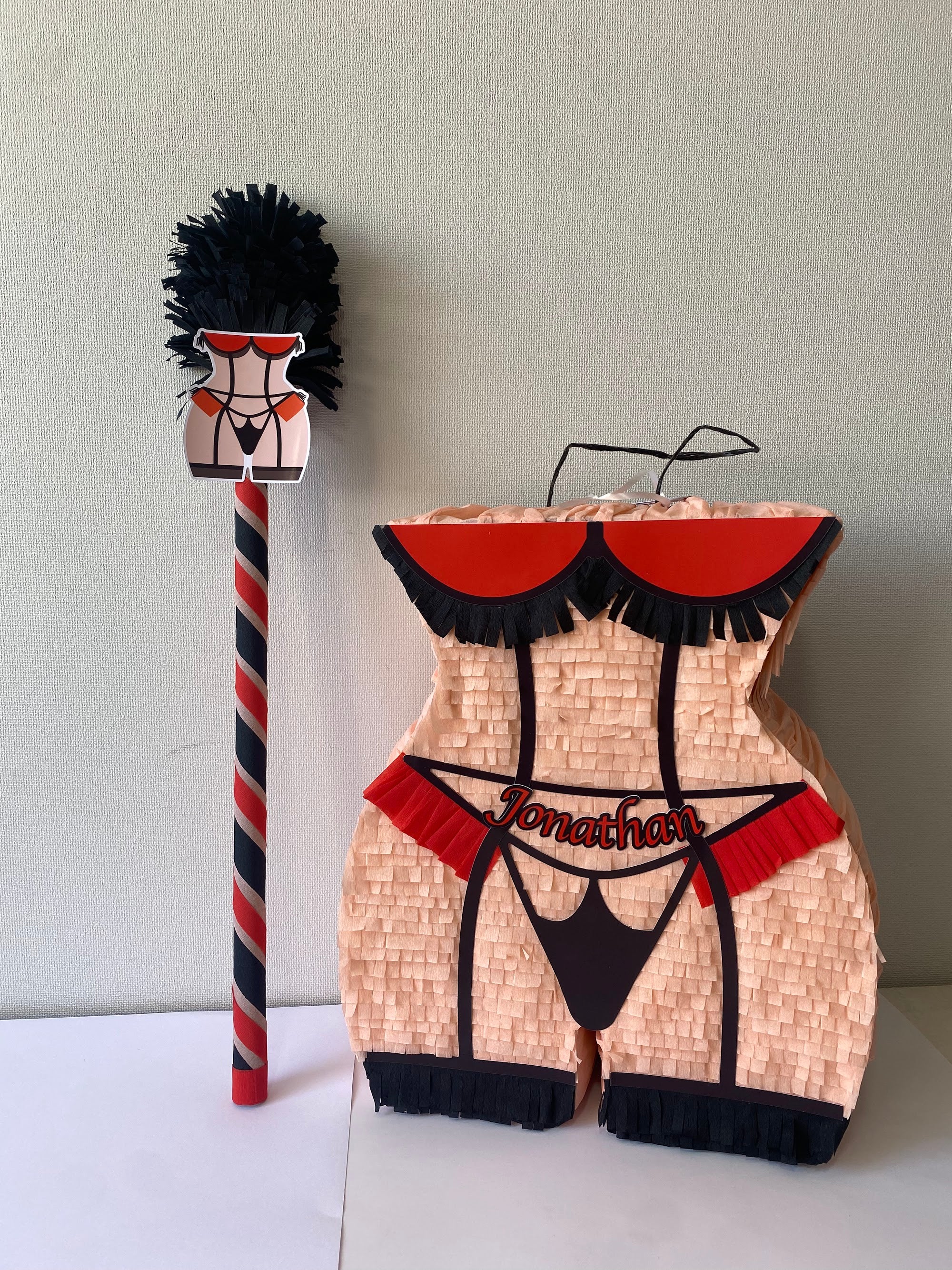 PIÑATA LENCERÍA EN CINTURA 40CM PREMIUM