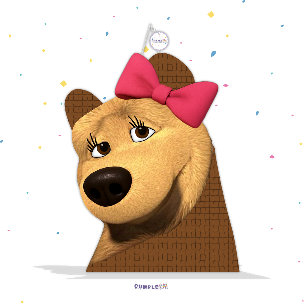 PIÑATA OSA 60CM PREMIUM