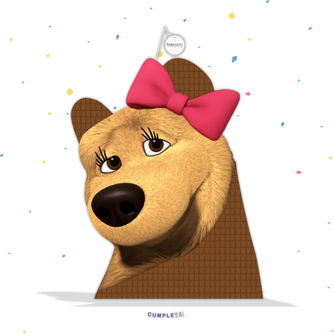 PIÑATA OSA 60CM PREMIUM