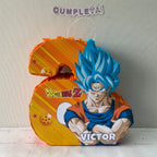 PIÑATA 40 CM NUMERO 6 CON GOKU