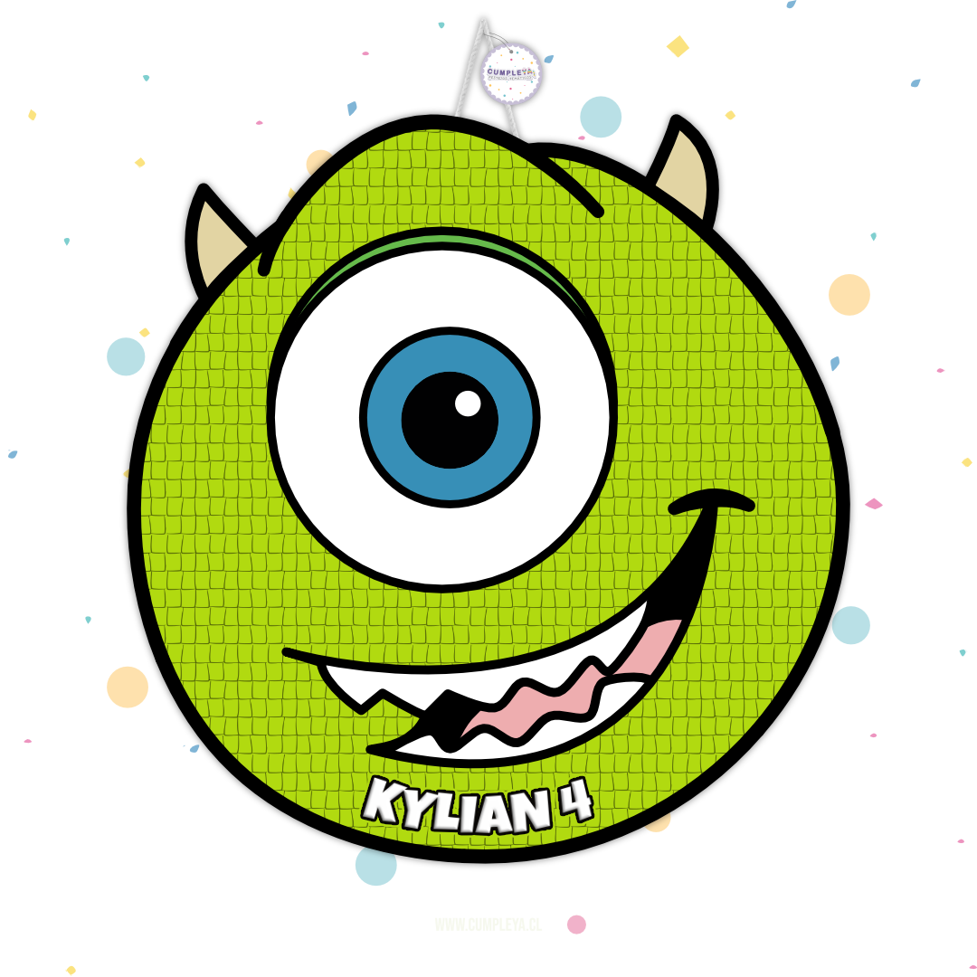 PIÑATA MAWASOSKY MONSTER INC 60CM PREMIUM