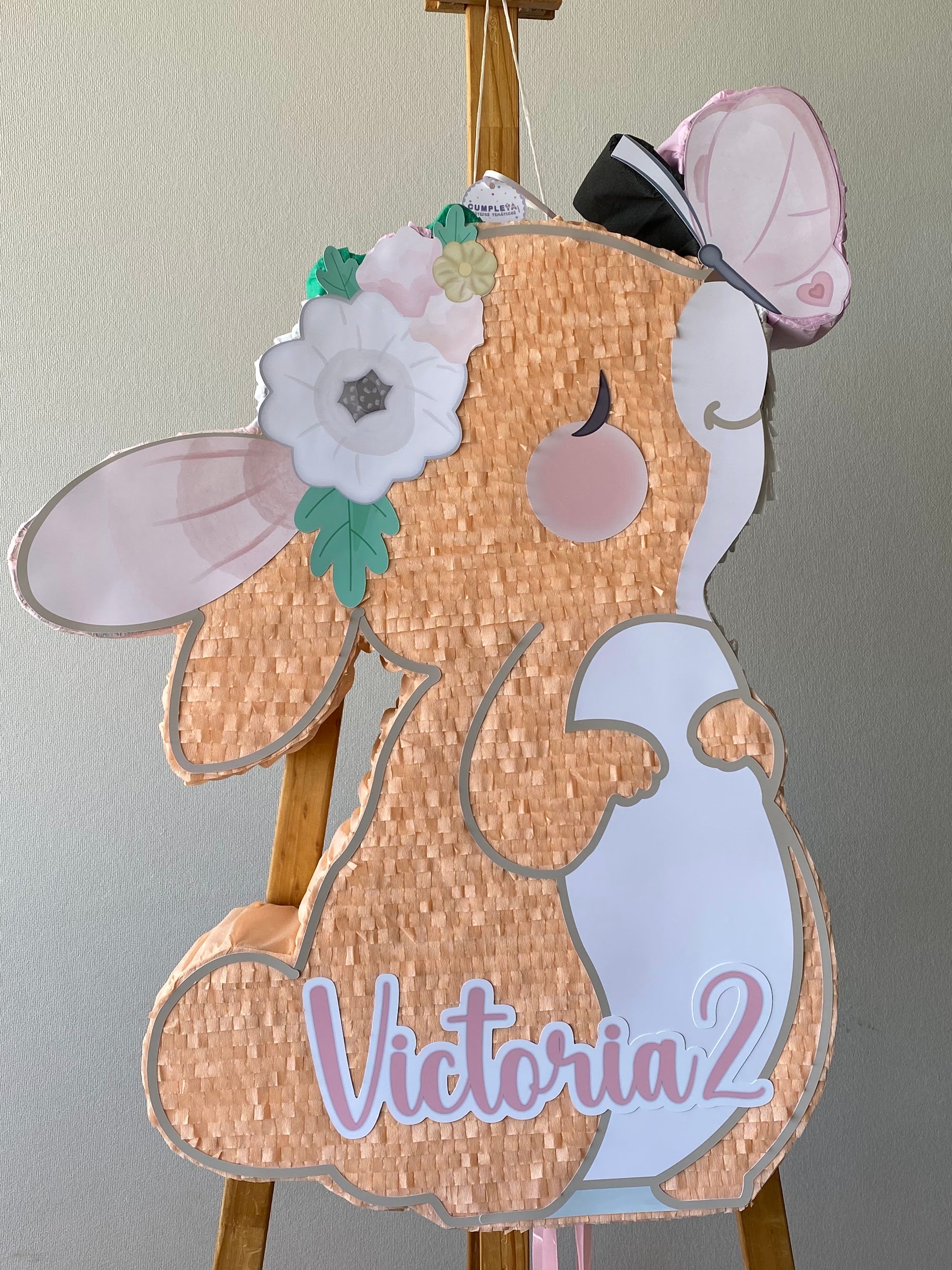 PIÑATA CONEJITA 60CM PREMIUM