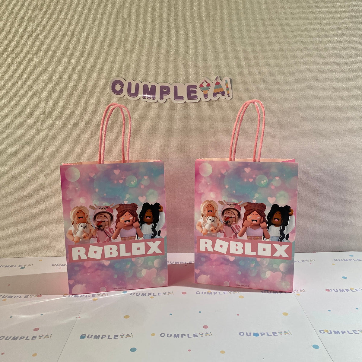 BOLSA SORPRESA 16 × 21 × 8 CM ROBLOX NIÑA