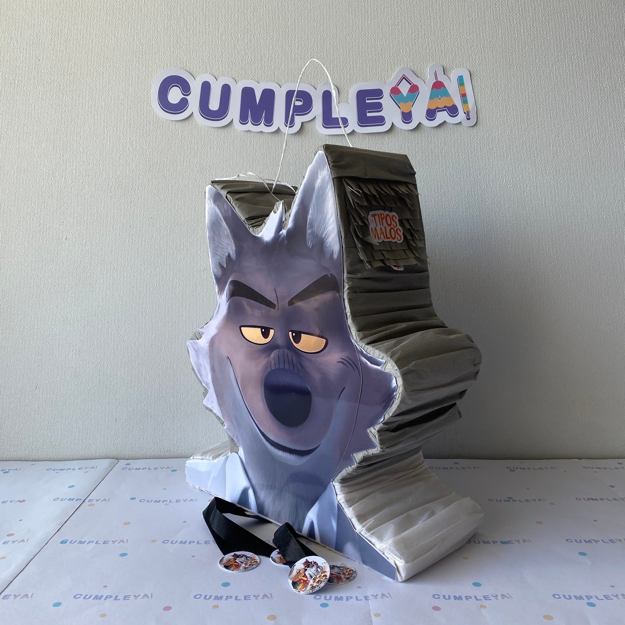 PIÑATA 40 CM SR LOBO