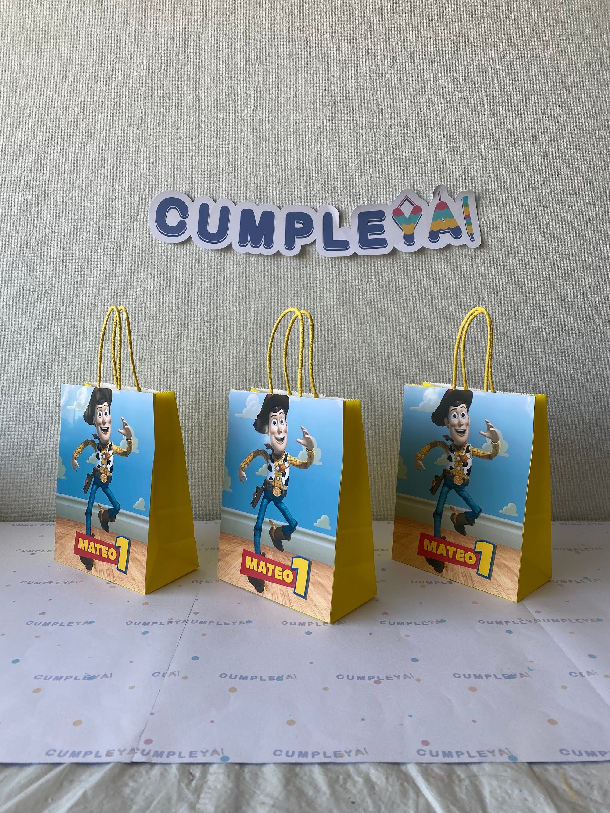 BOLSA SORPRESA 16 × 21 × 8 CM WOODY