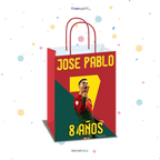 BOLSA SORPRESA 16 × 21 × 8 CM CRISTIANO RONALDO