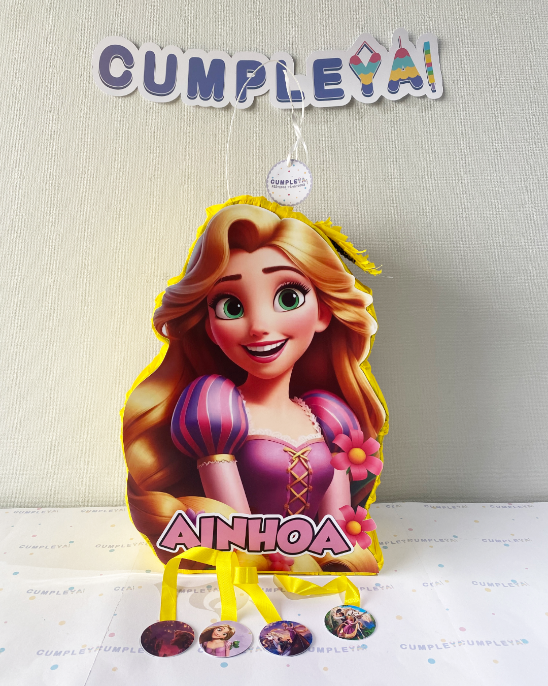 PIÑATA 40 CM RAPUNZEL