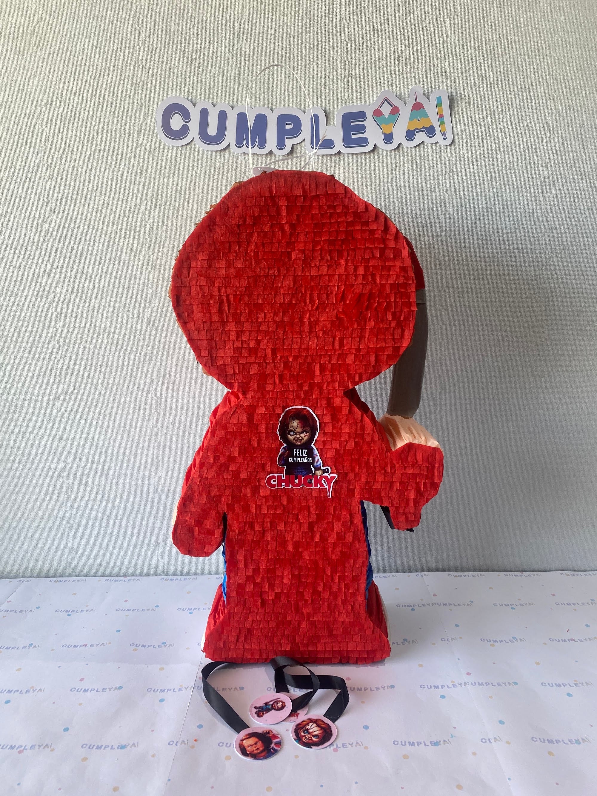 PIÑATA CHUKY 60CM PREMIUM