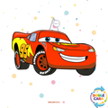 PIÑATA 60 CM RAYO MCQUEEN